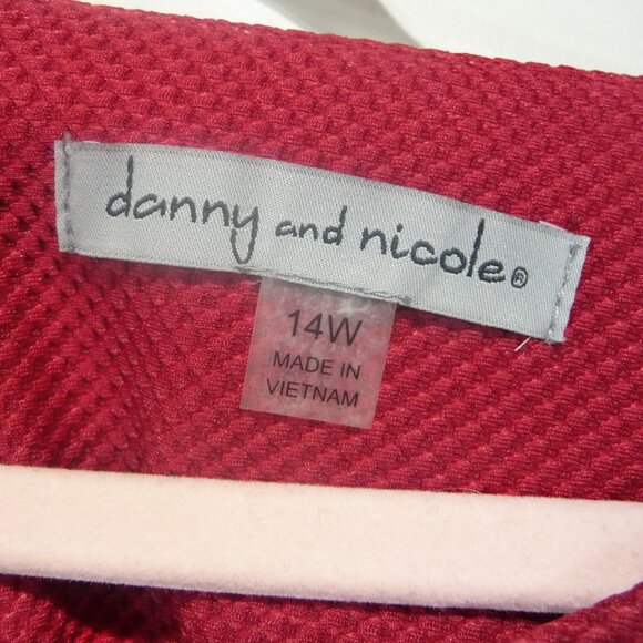 *NEW* DANNY AND NICOLE SIZE 14W DRESS SHEATH - Picture 3 of 6